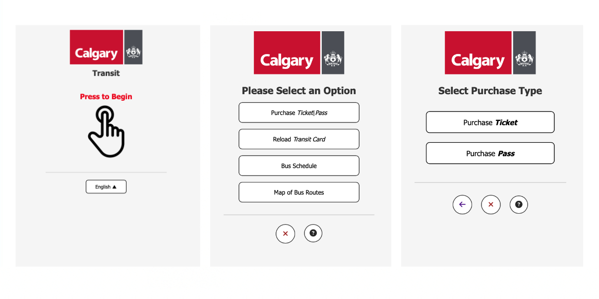 Bus Ticketing Kiosk Project